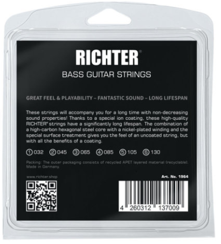 Richter Strings Electric Bass, 32-130